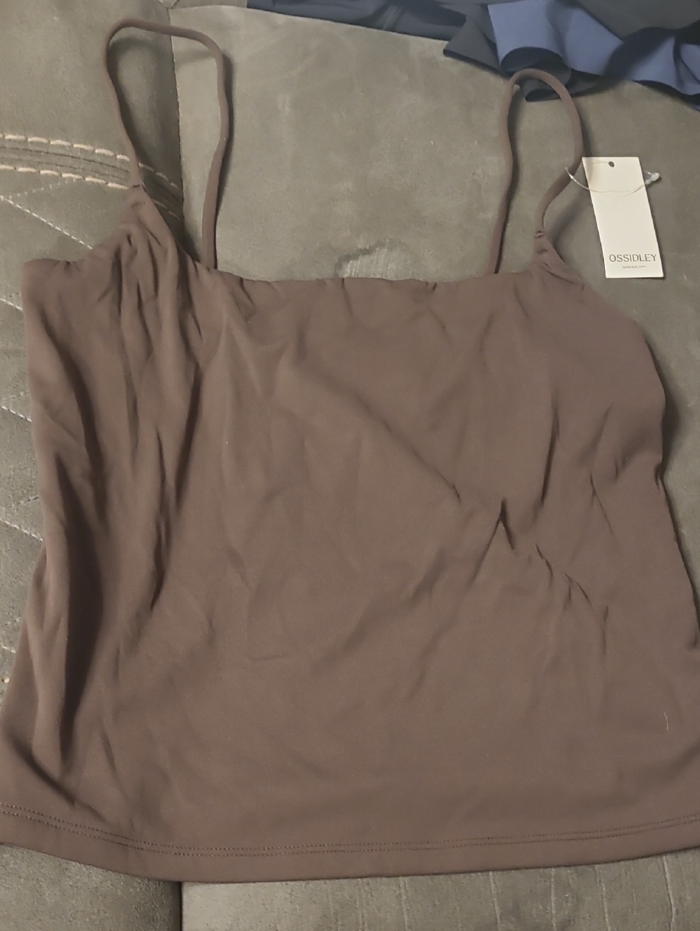 Women’s Brown Spaghetti-Strap Camisole